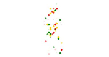 Postmodern Circle Animation Myanmar Map Outline