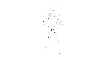 Abstract Myanmar Generative Circle Nation Shape