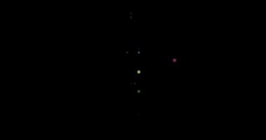 Surreal Circles Swarm to Form Maldivian Generative Silhouette