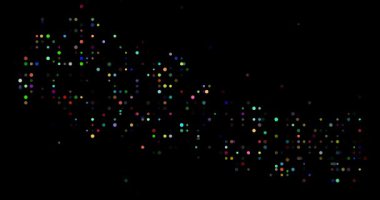 Nepal Silhouette With Abstract Circle Motion