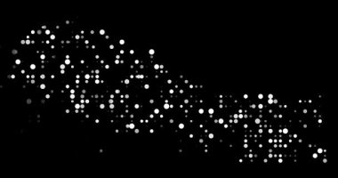 Nepal Map Created With Flying Circles