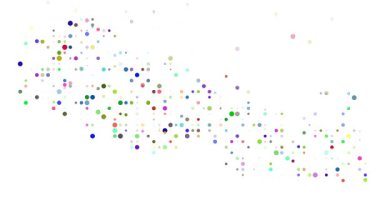 Ethereal Spheres Converge to Sculpt Nepali Map Silhouette