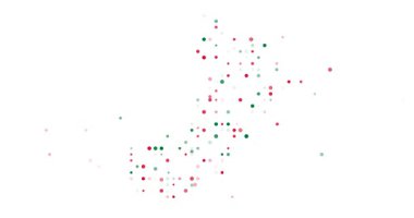 Oman Map Created With Flying Circles