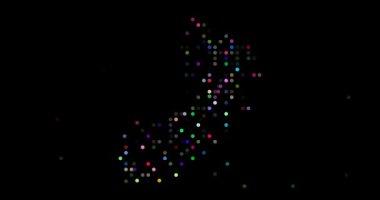 Minimalist Abstract Circle Animation Of Oman