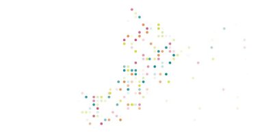 Oman Circle Inspired Modern Nation Silhouette