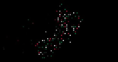 Minimalist Abstract Circle Animation Of Oman