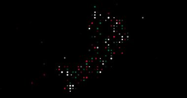 Creative Oman Circle Based Map Outline