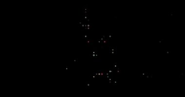 Generative art circles create Philippines silhouette