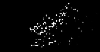 Ethereal Spheres Converge to Sculpt North Korean Map Silhouette