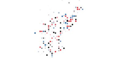 Generative Art Spheres Fly into Post-Conceptual North Korean Contour