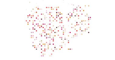 Post-Conceptual Circles Converge Crafting Abstract Cambodian Map