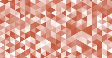 Procedural Triangles Colorful Geometric Art