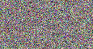 Colorful Geometric Procedural Triangle Grid