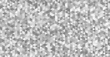 Vibrant Triangle Shape Abstract Art