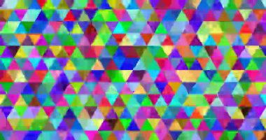 Procedural Triangles In Motion