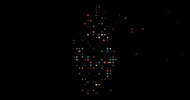 Qatar Silhouette Created By Moving Circles