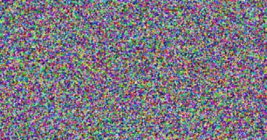 Algorithmic Triangular Visual Textures. Abstract Scene