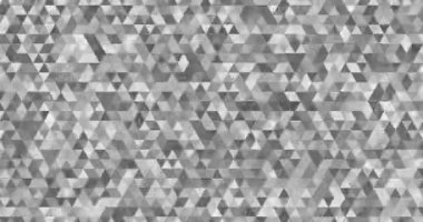Procedural Triangle Network Art. Dynamic Creation