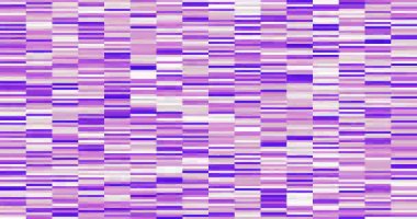 Geometric Composition With Animated Rectangular Tiles