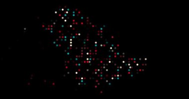 Post-Conceptual Flying Circles Build Generative Saudi Landform