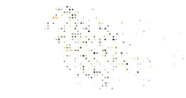 Experimental Circle Art Saudi Arabia Silhouette