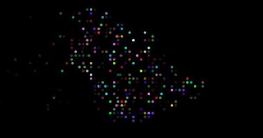 Contemporary Generative Saudi Arabia Circle Map