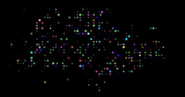 Singapur Düşen Parçacık Sanat Haritası