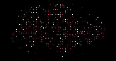 Digital Generative Art Circles Shape Singapore