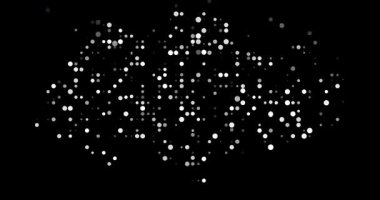 Singapur Ülke Haritası Renkli Noktalar