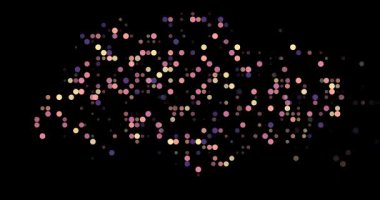 Singapore Outline Emerging Through Abstract Circles