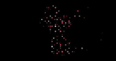 Circles Emerge from Void Forming Guyana Map Silhouette