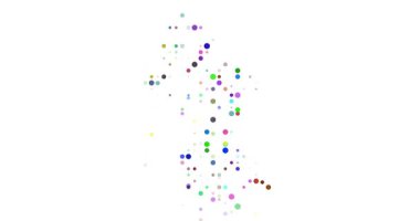 Generative Orbs Swarm to Sculpt Ethereal Guyanese Outline