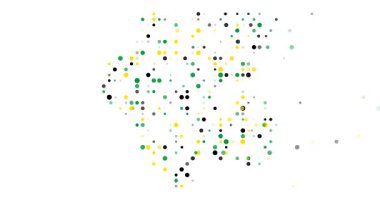 Post-Conceptual Circles Converge Crafting Abstract Surinamese Map