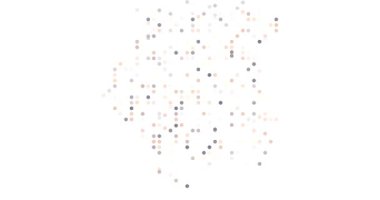 Digital Particles Drift Assembling Ethereal Suriname Map Design