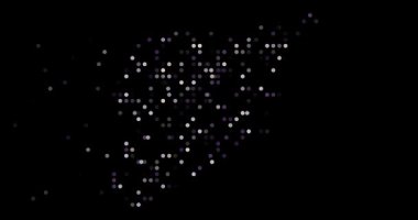 Generative Syrian Arab Republic silhouette in motion