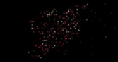 Generative Orbs Dance into Syrian Silhouette Map Creation