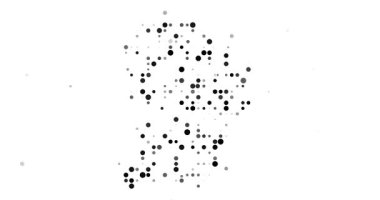 Fluid Circle Animation Depicting French Guiana Identity