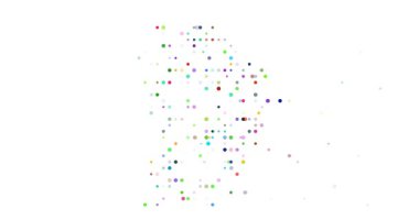 Global Circle Motion Forming French Guiana Map