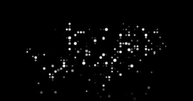 Post conceptual circles animate Falkland Islands outline