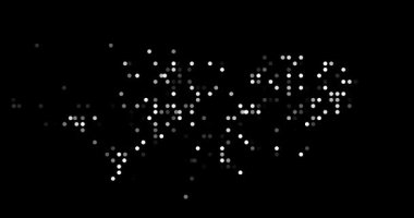 Post conceptual circles animate Falkland Islands outline