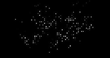 Falkland Islands abstract circles generative art silhouette