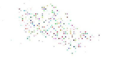 Hareket Grafikleri Küreleri Kavramsal Harita Biçimi Şeklinde Ortaya Çıktı