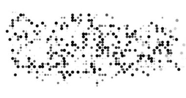Şekillendirilmiş Düşen Noktalar Türkiye Haritası Şeklinde