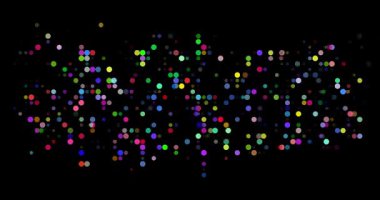 Creative Turkiye Outline with Flying Circles