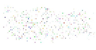 Soyut Nokta Deseninden Türkiye Haritası