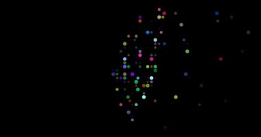 Digital Particles Drift Assembling Ethereal Taiwan Map Design