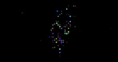 Post-Conceptual Circles Fly Assembling Taiwan's Map Outline