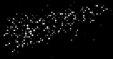 Abstract Orbs Drift Assembling East Timor Generative Silhouette Design