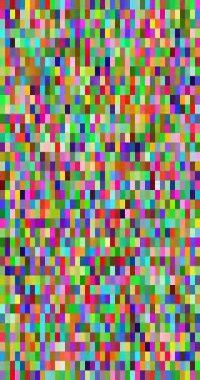 Hareketli Dikdörtgenlerle Izgara tabanlı Sanat