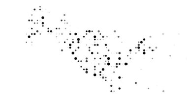 Motion Particles Fly into Ethereal Turkmenistan Contour Formation